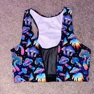 Freedom rave wear top